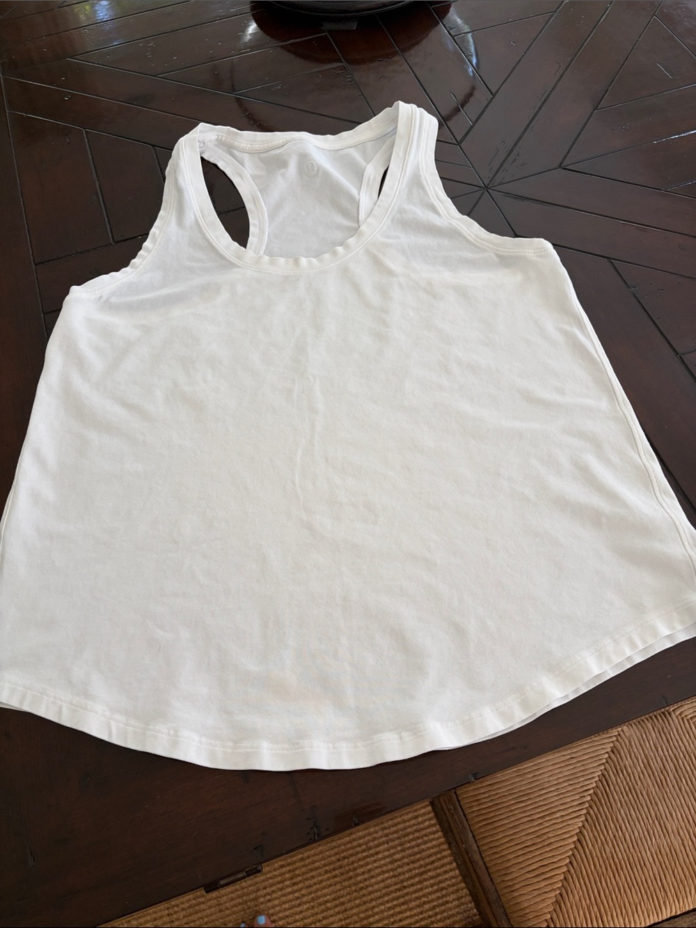 lululemon athletica White Racerback Tank